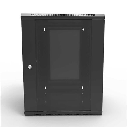 9RU Swing Frame Wall Mounted Data Cabinet 600mm x 550mm