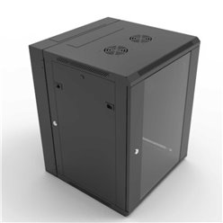 12RU Swing Frame Wall Mounted Data Cabinet — 600x550mm