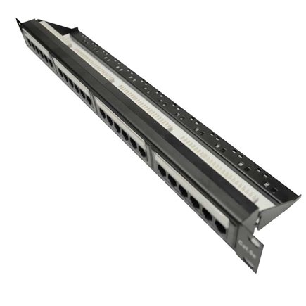 1RU 24 Port Cat5e Universal Termination Patch Panel