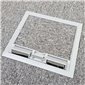 4 Power Plastic Lid  Floor Outlet Box