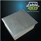4 Power 10 Data Stainless Steel Flush Lid  Floor Outlet Box