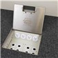 4 Power 8 Data Stainless Steel 19mm Recessed Lid  Floor Outlet Box
