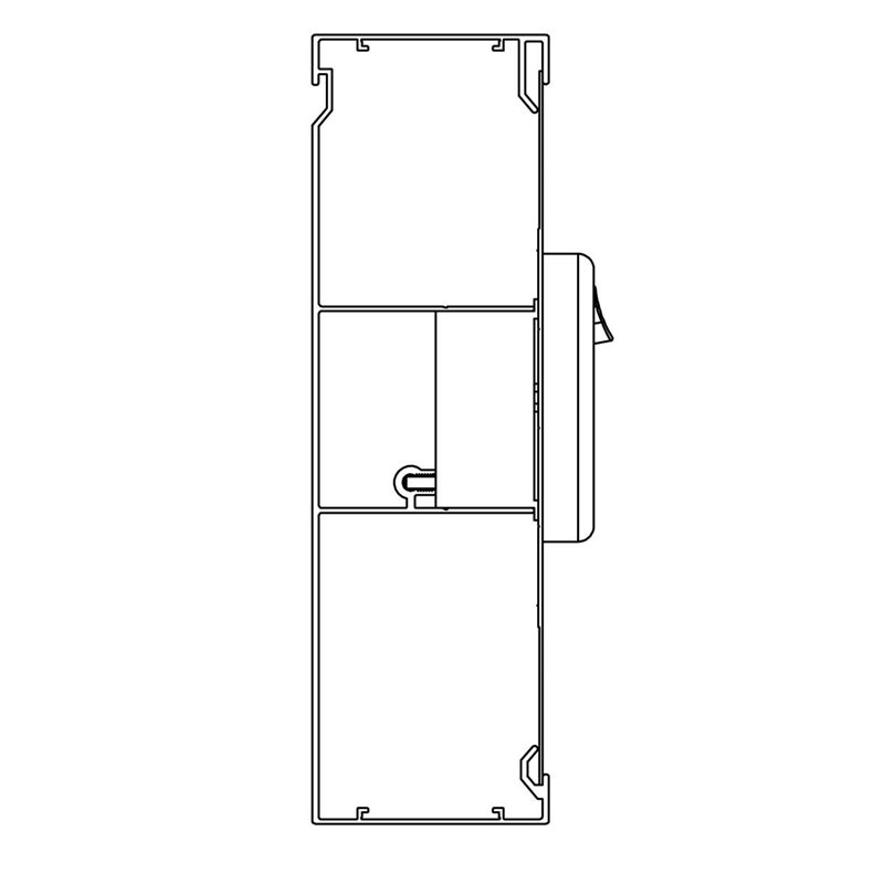 Skirting Duct (Aluminium) 60 x 200mm