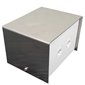 FP Series Floor Pedestal Outlet Box Stainless Steel 2 x DGPO + 2 x Data Provisions