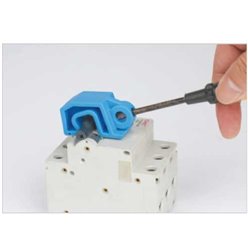 2 to 4 pole miniature circuit breaker lockout