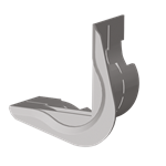 Unex corner-piece flat angle in U24X
