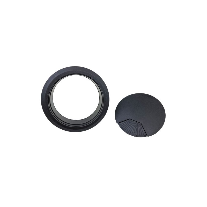 DESK GROMMET 80mm - BLACK
