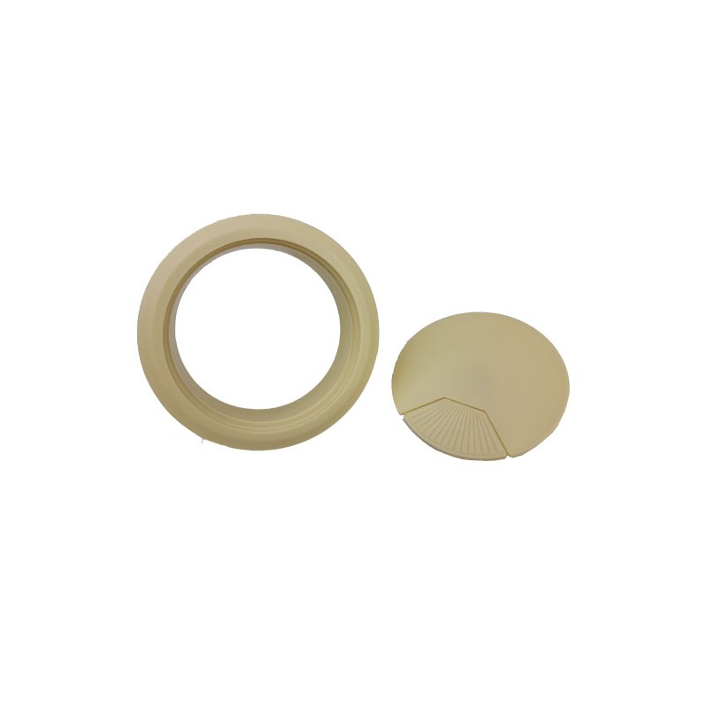 DESK GROMMET 80mm - BEIGE