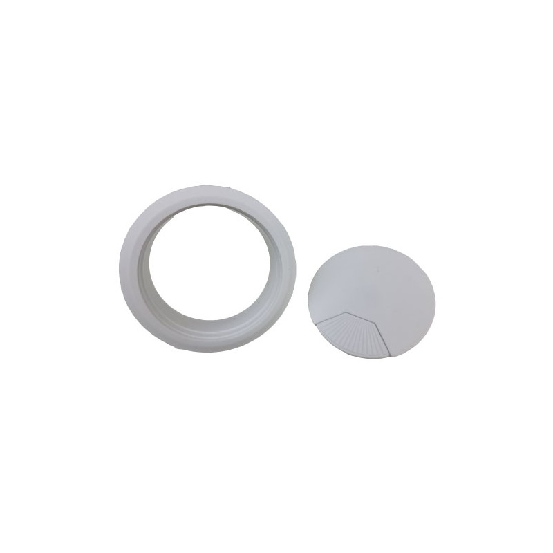 DESK GROMMET 80mm - WHITE