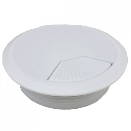DESK GROMMET 80mm - WHITE