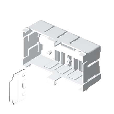 Unex socket box 120mm, 80mm cover, in U24X