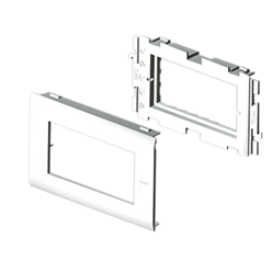 Unex adapter for 2 outlets Mosaic type, cover 65mm in U24X