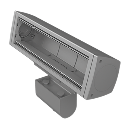 Unex removable furniture box 4 outlets in U24X