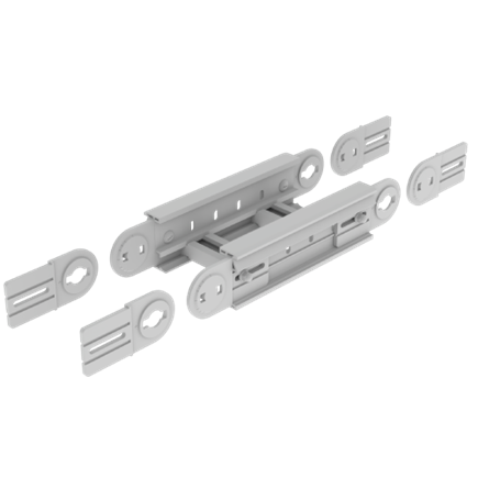 Unex Adjustable vertical bend 85x200 in U23X