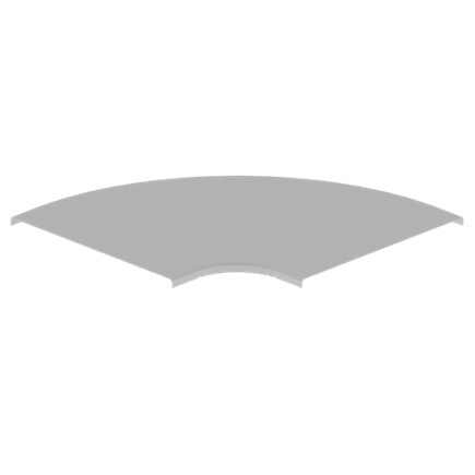 Unex flat corner cover 90Â° 600 in U23X