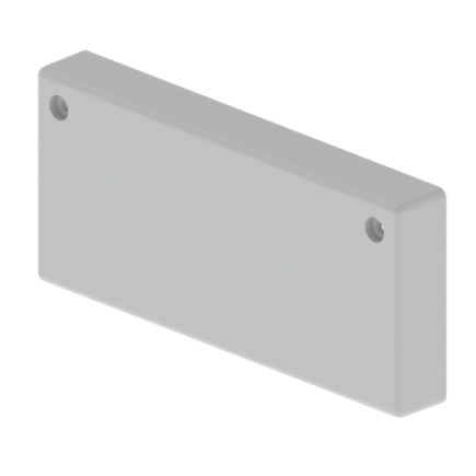 Unex end cover 60x150 in U23X