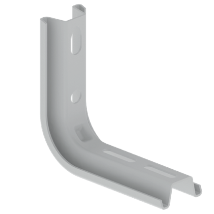 Unex L bracket 100mm in Epoxy steel