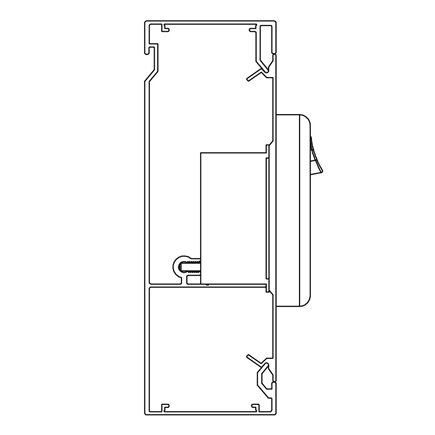 Skirting Duct (Aluminium) 50 x 150mm