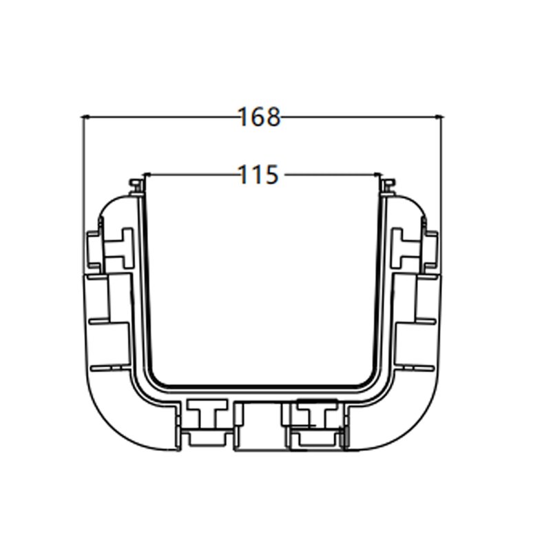FIBRE TRAY CONNECTOR 120W
