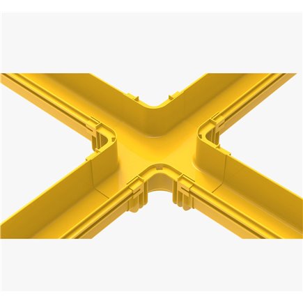 FIBRE CABLE TRAY HORIZONTAL CROSS 120w