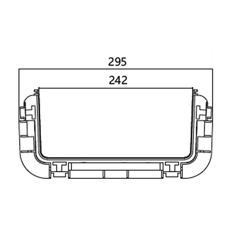 FIBRE CABLE TRAY CONNECTOR 240w