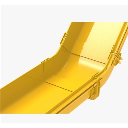 FIBRE CABLE TRAY 45deg VERTICAL INTERNAL RISER 240w