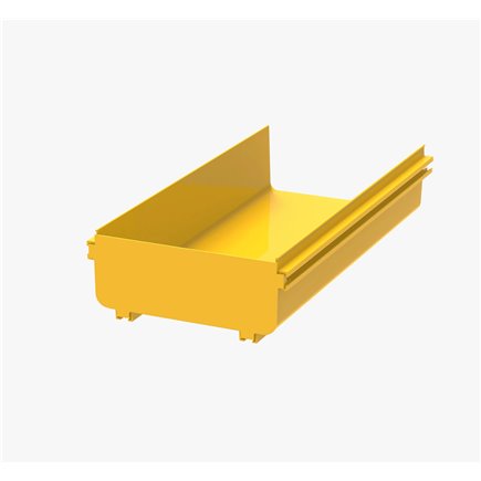 FIBRE CABLE TRAY END CAP 240w