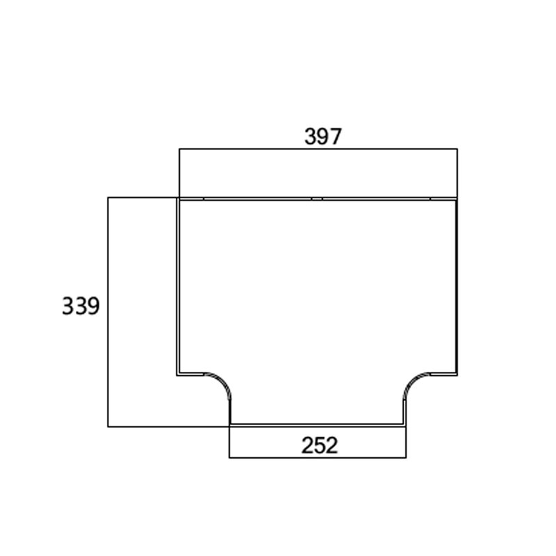 fibre-duct-horizontal-tee