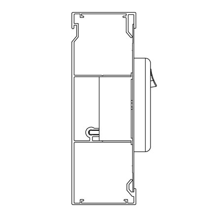 Skirting Duct (Aluminium) 50 x 150mm