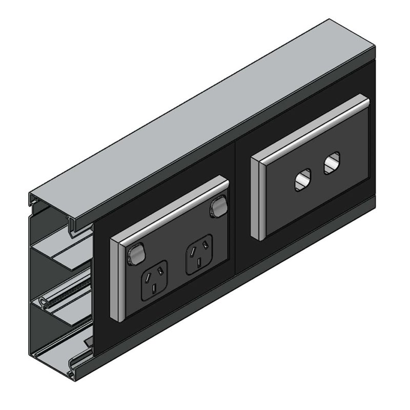 Skirting Duct (Aluminium) 50 x 150mm