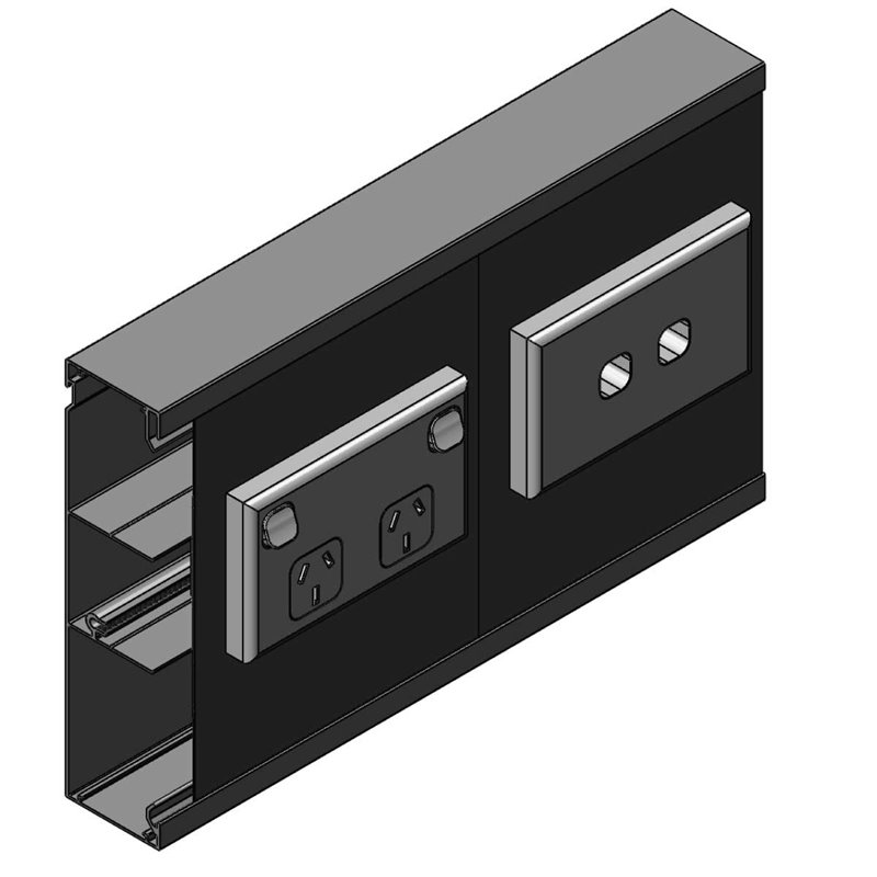 Skirting Duct (Aluminium) 50 x 200mm