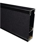 40 X 150mm DROP IN LID SECTION (Black) 