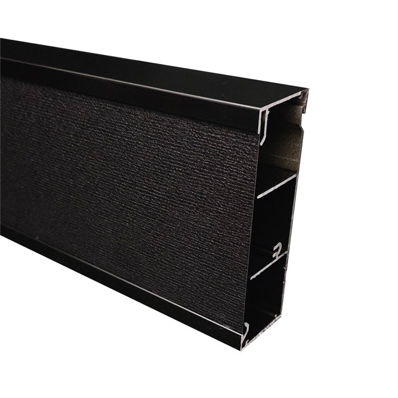 50 X 150mm DROP IN LID SECTION (Black) 