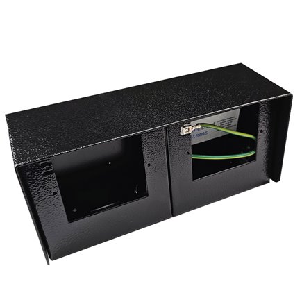 AFB2/20 Above Ground Floor Box Black Ripple (Back to Back Blank)
