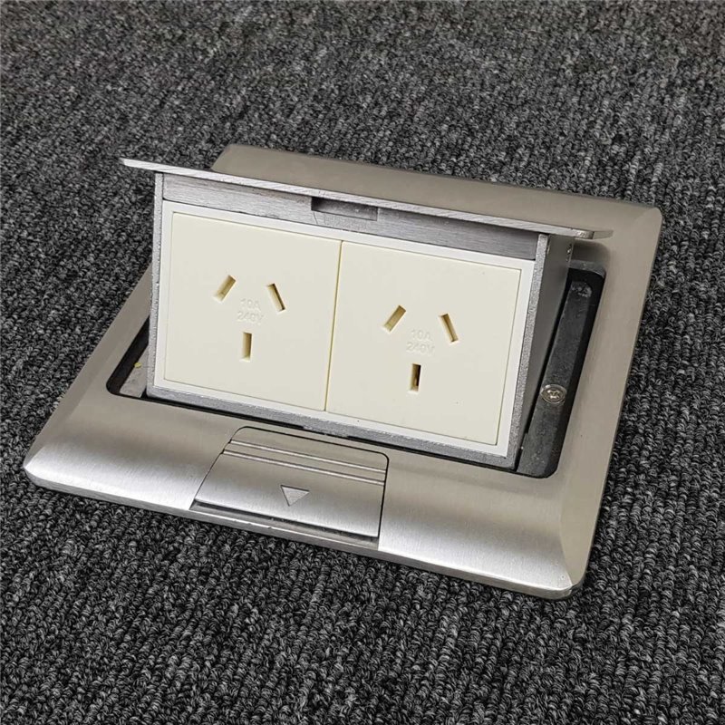 Pop Up Outlet Box 2 x Power