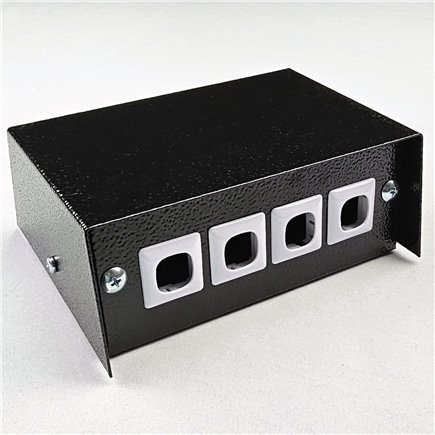 AFB-70 Above Ground Floor Box Black Ripple