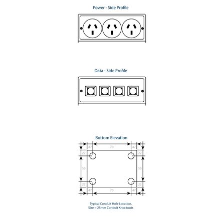 AFB-70 Above Ground Floor Box