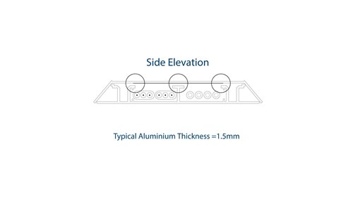 AFD14SM Above Floor Duct