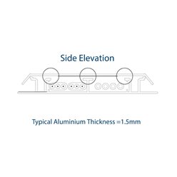 AFD14SR Above Floor Duct