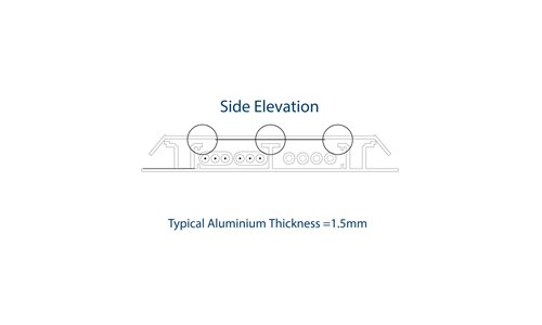 AFD14SR Above Floor Duct