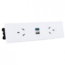 Quick Fit Outlet with USB Fast Charging | Cableaway