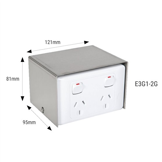 Gnome Series Stainless Steel Floor Outlets