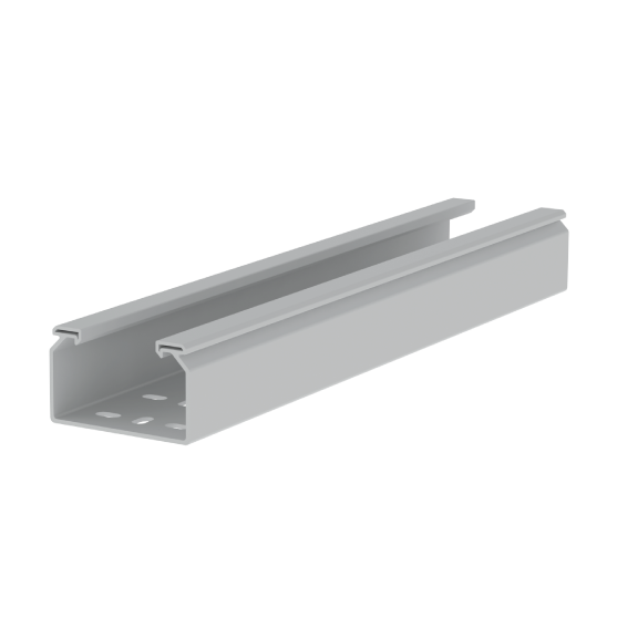 Unex Perforated Insulating Cable Tray 60x100 U23X Grey