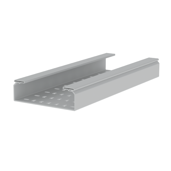 Unex Perforated Insulating Cable Tray 60x200 U23X Grey