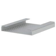 Unex Perforated Insulating Cable Tray 60x400 U23X Grey