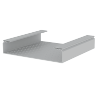Unex Perforated Insulating Cable Tray 100x500 U23X Grey
