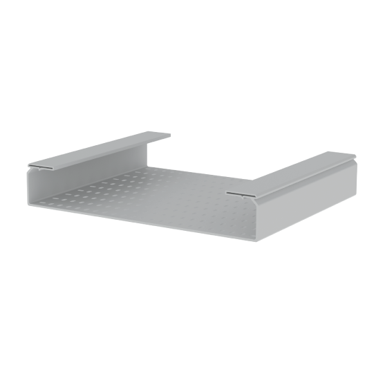 Unex Perforated Insulating Cable Tray 100x600 U23X Grey