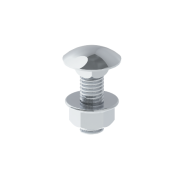 Unex Bolt with Nut DIN 603 M8x25