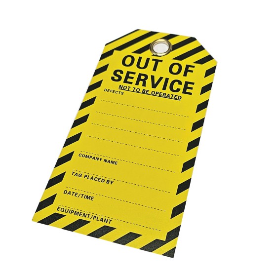 Out of Service Lockout Tag | Cableaway