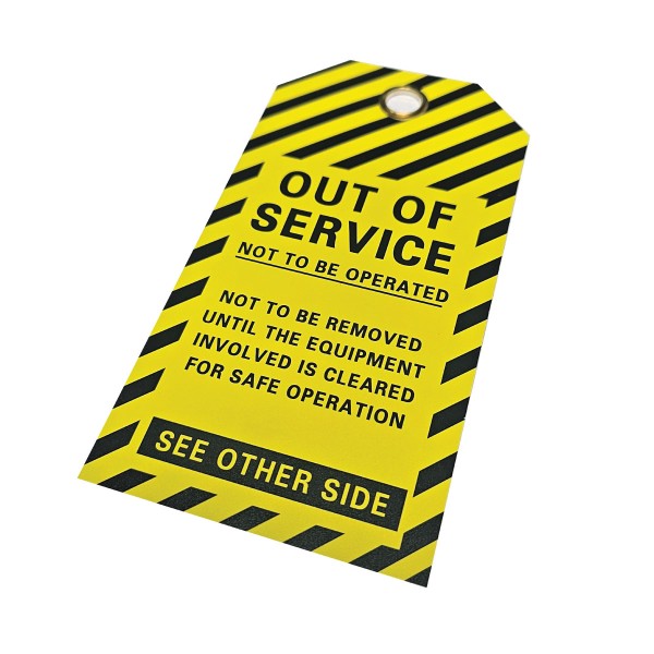 Out of Service Lockout Tag | Cableaway